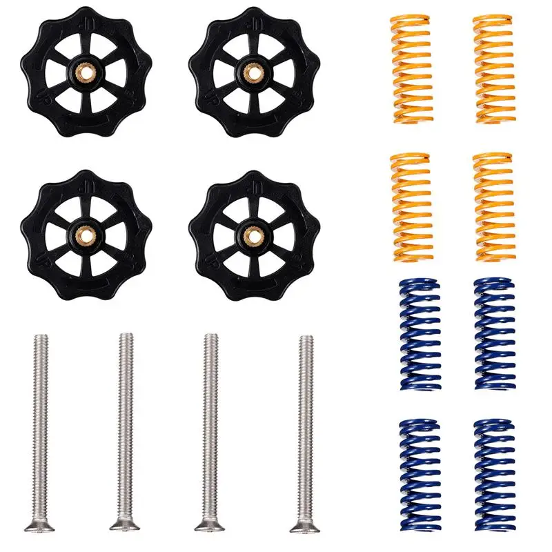 1 Set Leveling Nut High Quality Sturdy Durable Premium Spring Leveling Nut Screw for 3D Printer Hot Bed
1 Set Leveling Nut High Quality Sturdy Durable Premium Spring Leveling Nut Screw for 3D Printer Hot Bed