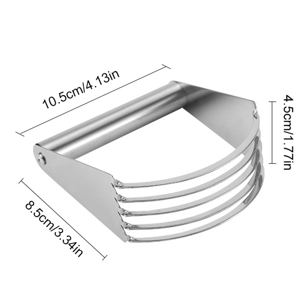 Dough Blender Top Professional Pastry Cutter With Duty Stainless Steel Blades Pastry Blender Cutter Dough Mixer
Dough Blender Top Professional Pastry Cutter With Duty Stainless Steel Blades Pastry Blender Cutter Dough Mixer