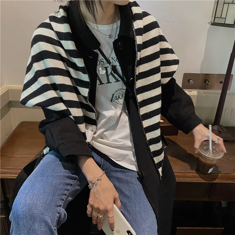 Korean Female Solid Color Fake Collars for Women Knitted Sunscreen Shawl Summer Air Conditioning False Collar Scarves
Korean Female Solid Color Fake Collars for Women Knitted Sunscreen Shawl Summer Air Conditioning False Collar Scarves