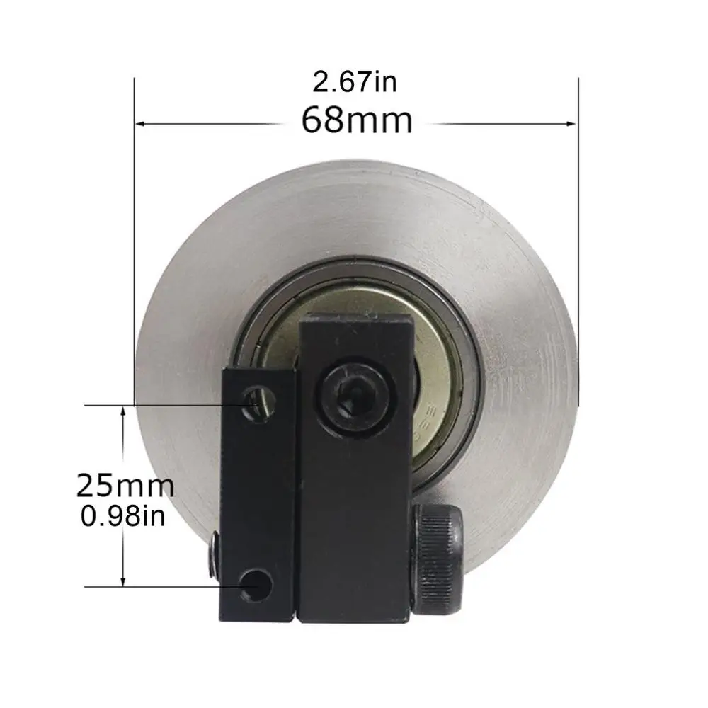 Belt Grinder Wheel Durable Aluminum Alloy 6301 Bearing Driving Wheel For Sanding Machine Woodworking Diy Tool
Belt Grinder Wheel Durable Aluminum Alloy 6301 Bearing Driving Wheel For Sanding Machine Woodworking Diy Tool