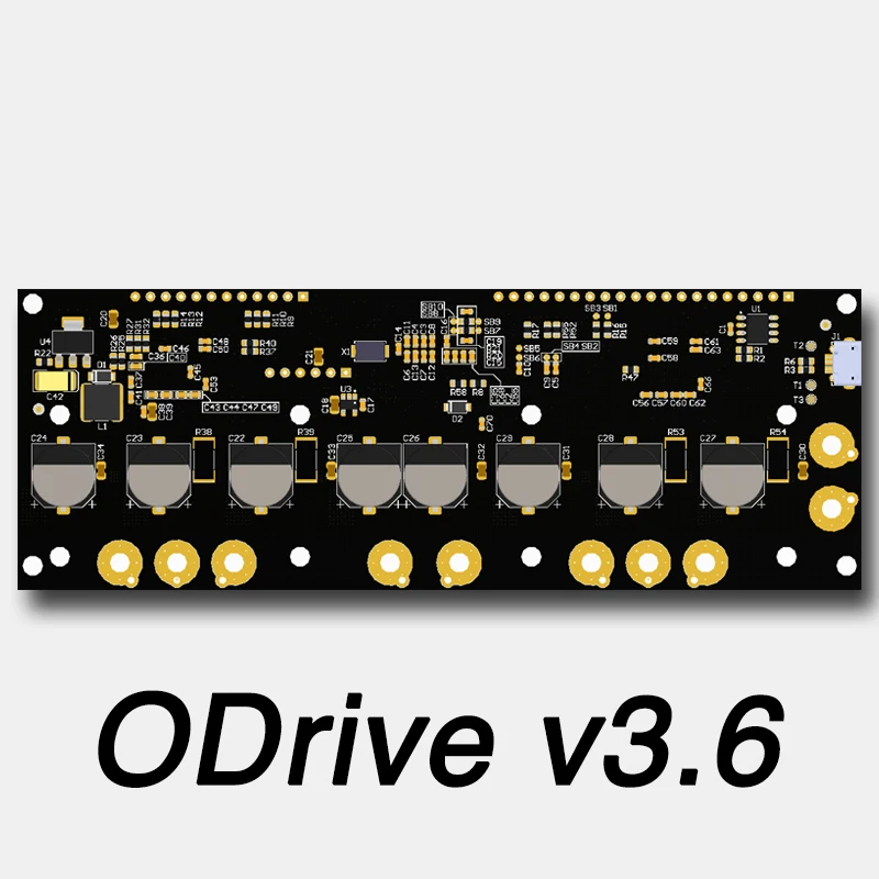 ODrive3.6 FOC BLDC AGV Servo Dual Motor Controller High Power Development Board
ODrive3.6 FOC BLDC AGV Servo Dual Motor Controller High Power Development Board