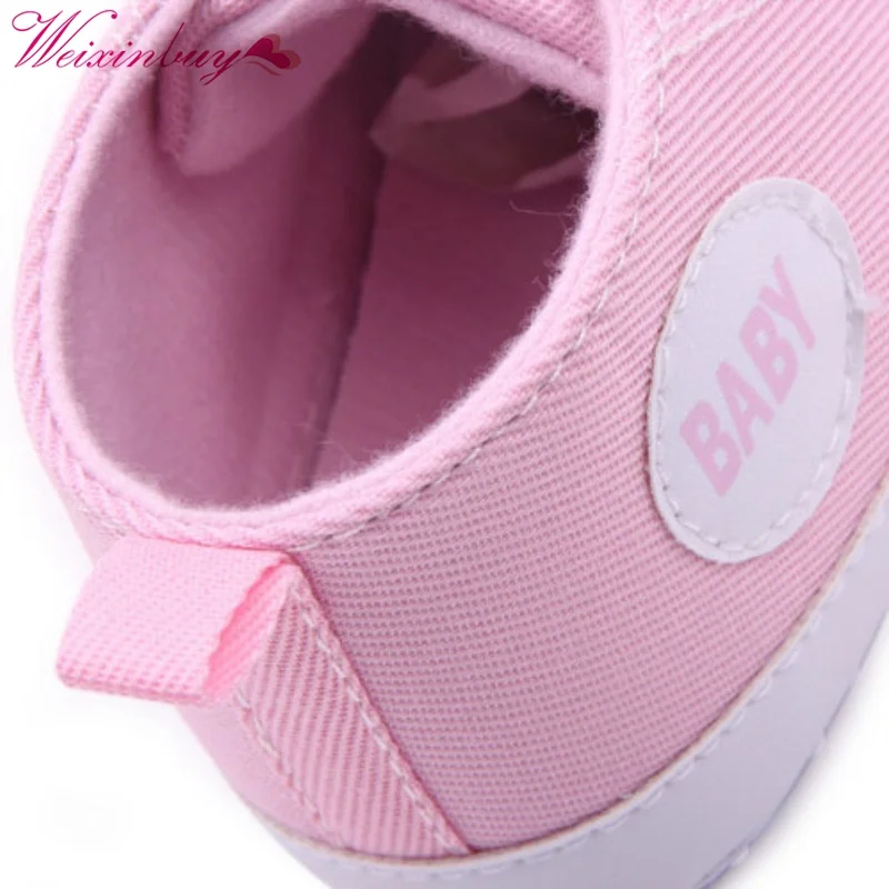 0-12M Newborn Toddler Canvas Sneakers Baby Boy Girl Soft Sole Crib Shoes First Walkers 12 Colors
0-12M Newborn Toddler Canvas Sneakers Baby Boy Girl Soft Sole Crib Shoes First Walkers 12 Colors