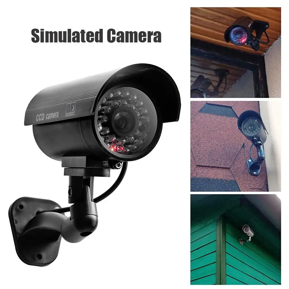 New 2021 Fake Dummy Camera Bullet Waterproof Outdoor Indoor Home Security Surveillance Camera Flashing Red LED Battery Power
New 2021 Fake Dummy Camera Bullet Waterproof Outdoor Indoor Home Security Surveillance Camera Flashing Red LED Battery Power