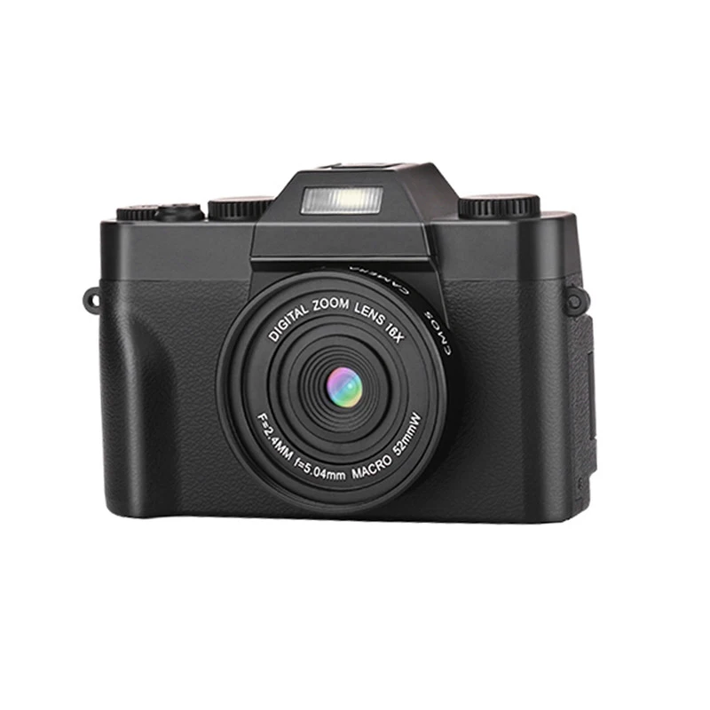 4K беспроводная видеокамера 30MP 1080P HD Цифровая камера 16X Zoom Anti Shake с поворотным на 180