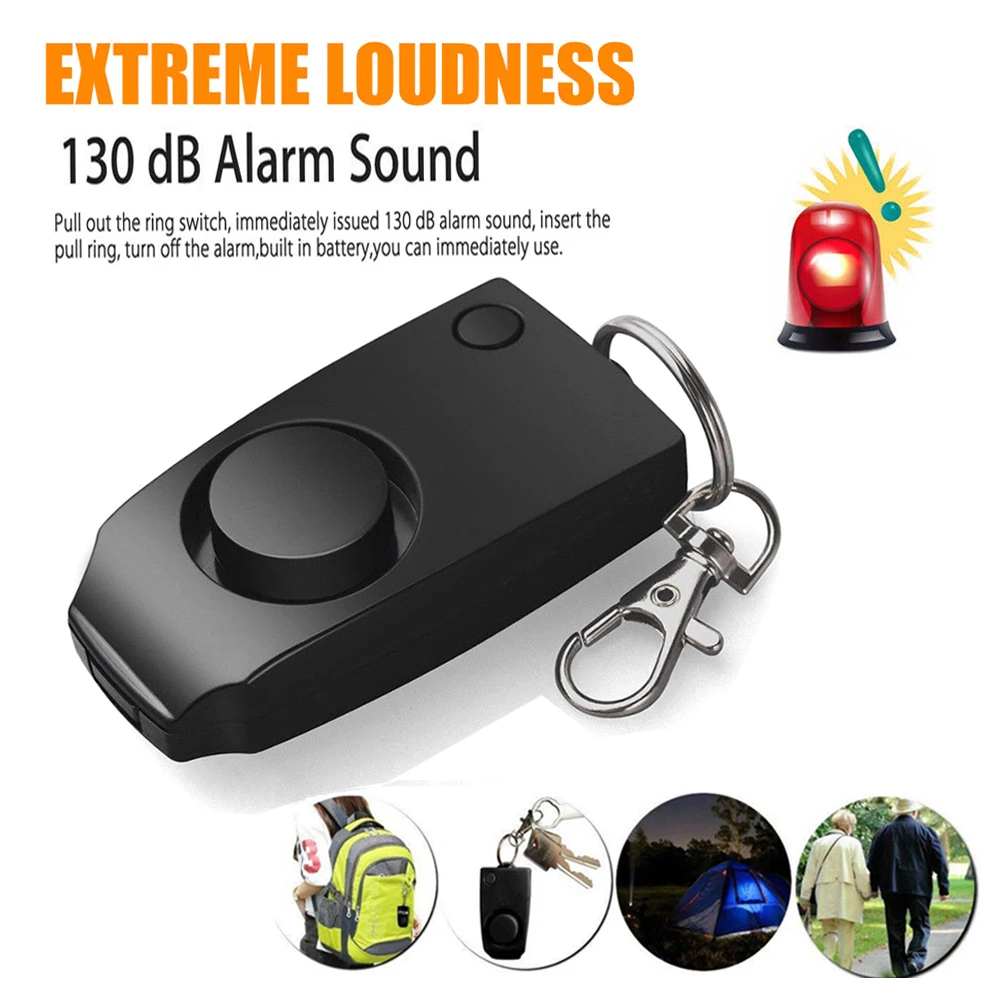 Loud Keychain Emergency Alarm Self Defense Alarm 130dB Girl Women Security Protect Alert wolf Personal Safety Scream anti rape
Loud Keychain Emergency Alarm Self Defense Alarm 130dB Girl Women Security Protect Alert wolf Personal Safety Scream anti rape