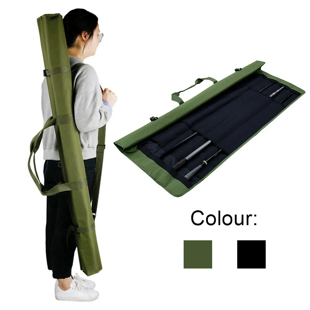 Fishing Rod Roll Bag Folding Portable Fishing Pole Tackle Protective Case Storage Bag Hold 14 Rods W/ Carrying Handle Luggage
Fishing Rod Roll Bag Folding Portable Fishing Pole Tackle Protective Case Storage Bag Hold 14 Rods W/ Carrying Handle Luggage