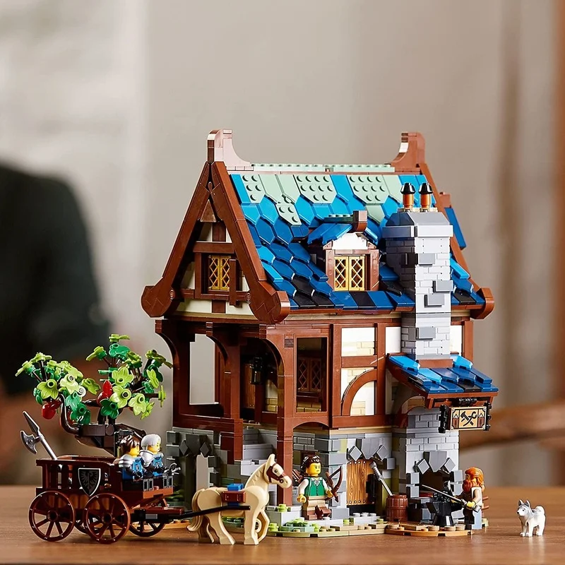2164pcs The Medieval Smithy Horse Building Blocks Bricks Kit Toys for children Birthday Gift
2164pcs The Medieval Smithy Horse Building Blocks Bricks Kit Toys for children Birthday Gift