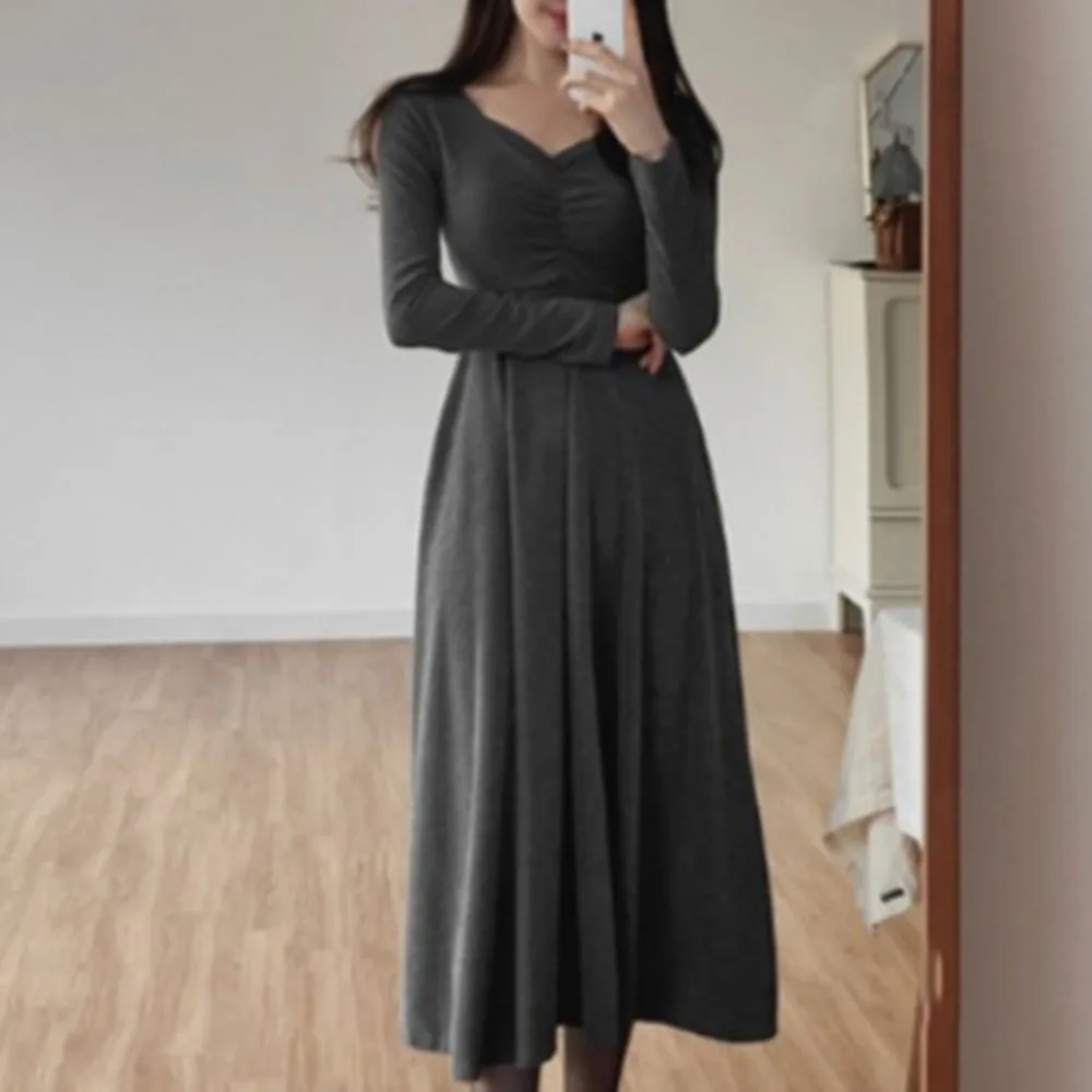 Dresses For Women New Korean Chic Spring Square Neck Slim Female Elegant Lady Long Sleeve Dress Japan Casual Autumn Girl
Dresses For Women New Korean Chic Spring Square Neck Slim Female Elegant Lady Long Sleeve Dress Japan Casual Autumn Girl
