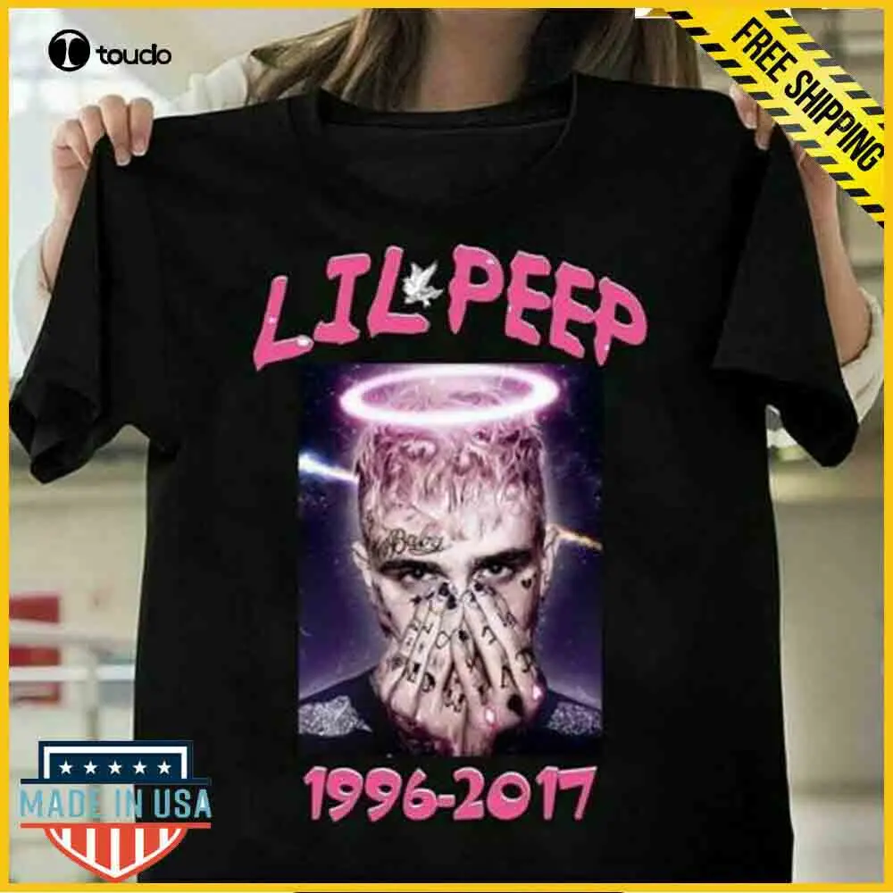 Футболка Lil Peep Tribute Young Rapper 1996-2017 футболка стандартного размера S-3XL Популярная!
Футболка Lil Peep Tribute Young Rapper 1996-2017 футболка стандартного размера S-3XL Популярная!