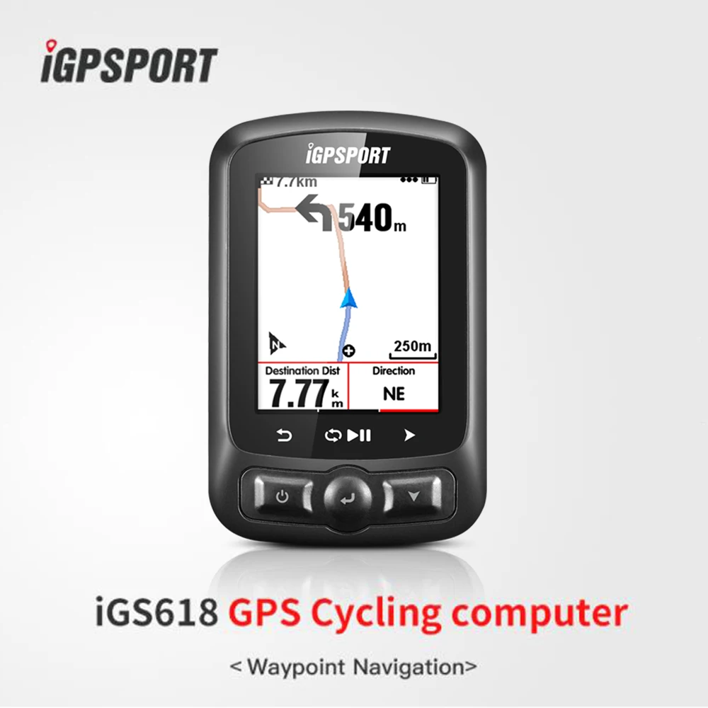 Велосипедный компьютер с цветным экраном GPS iGS618 i трекер портом велосипедная
