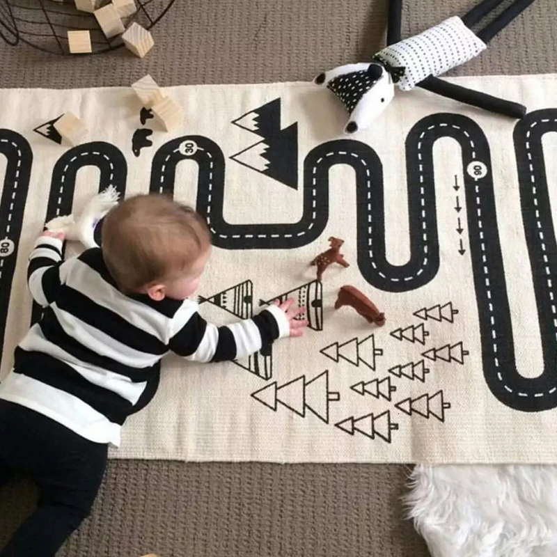 Koodykids Nordic Style Kids Play Mats Cotton Mat With Tracks Numbers Rug Play Game Rugs Floor Carpet Kids Boy Girl Room Decor
Koodykids Nordic Style Kids Play Mats Cotton Mat With Tracks Numbers Rug Play Game Rugs Floor Carpet Kids Boy Girl Room Decor