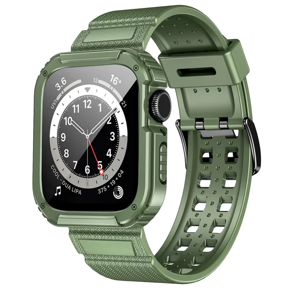 Bands Compatible For Apple Watch Band 44mm With Tempered Glass Screen Protector Case Protective Bands With Case Protector
Bands Compatible For Apple Watch Band 44mm With Tempered Glass Screen Protector Case Protective Bands With Case Protector