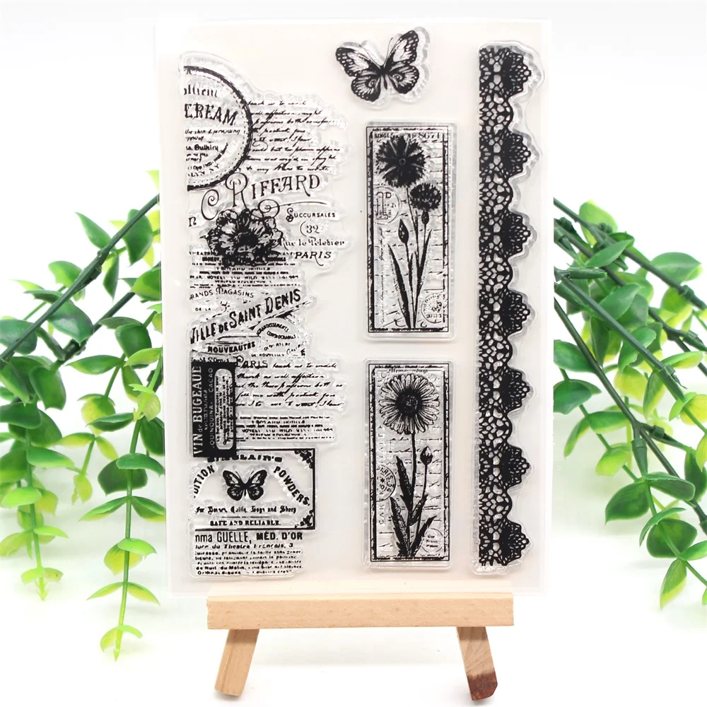 YPP CRAFT Vintage Transparent Clear Silicone Stamps for DIY Scrapbooking/Card Making/Kids Crafts Fun Decoration
YPP CRAFT Vintage Transparent Clear Silicone Stamps for DIY Scrapbooking/Card Making/Kids Crafts Fun Decoration