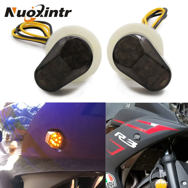 Nxuointr Motorcycle Turn Signals LED Indicator flashing photoflash Lights Bulb for Yamaha YZF R1 R6 R6S R3 R6S FZ1 FZ6 FZ8 FAZER
Nxuointr Motorcycle Turn Signals LED Indicator flashing photoflash Lights Bulb for Yamaha YZF R1 R6 R6S R3 R6S FZ1 FZ6 FZ8 FAZER