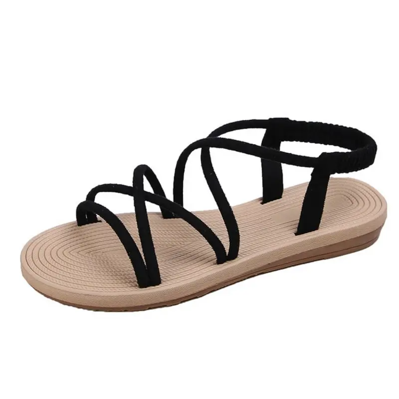 Big Size 35-43 2021 Summer Women Low Heels Shoes Ladies Gladiator Sandals Female Casual Footwear Wedge Suede Black Beige Fashion
Big Size 35-43 2021 Summer Women Low Heels Shoes Ladies Gladiator Sandals Female Casual Footwear Wedge Suede Black Beige Fashion