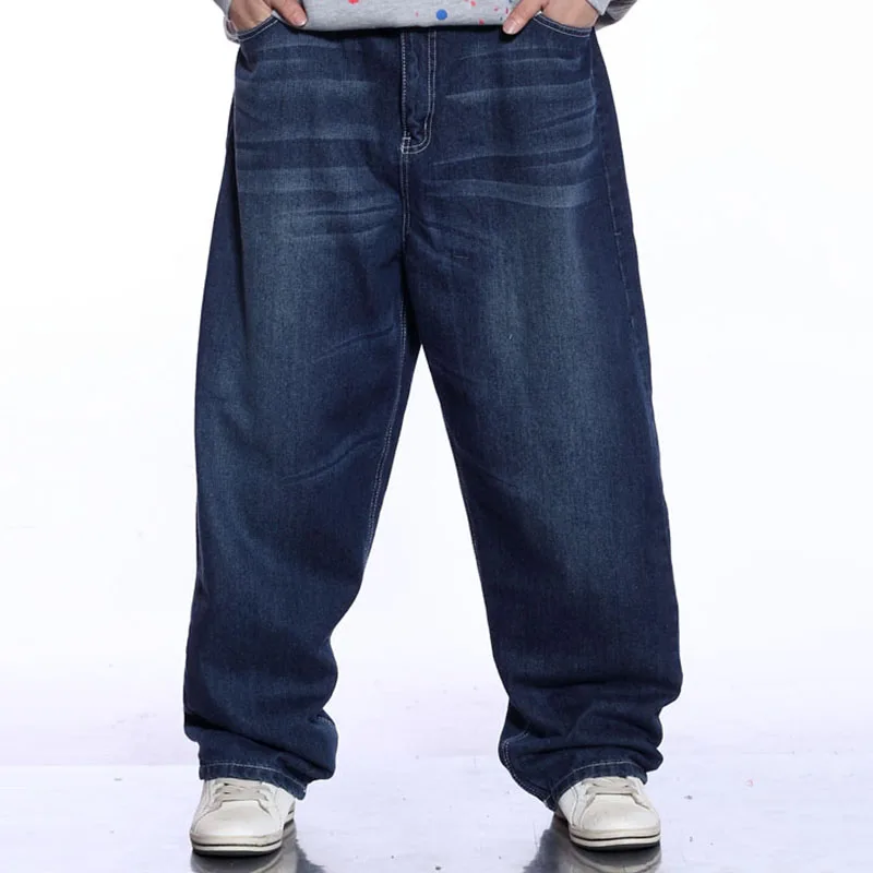 Men's Wide-Leg Blue Jeans Hip-Hop Streetwear Plus Size Bleached Loose Version Skateboard Jeans 2021 Fall Fashion Clothing 30-46
Men's Wide-Leg Blue Jeans Hip-Hop Streetwear Plus Size Bleached Loose Version Skateboard Jeans 2021 Fall Fashion Clothing 30-46