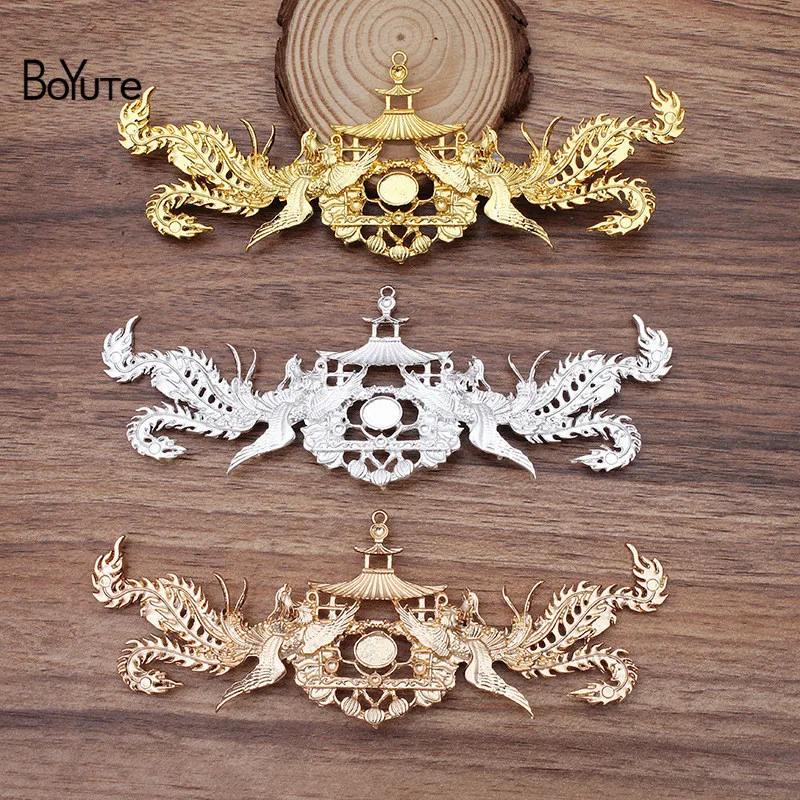BoYuTe (2 шт./лот) заводские прямые оптовые ретро DIY аксессуары для волос из металлического сплава 57,5*154 мм Феникс фурнитура
BoYuTe (2 шт./лот) заводские прямые оптовые ретро DIY аксессуары для волос из металлического сплава 57,5*154 мм Феникс фурнитура