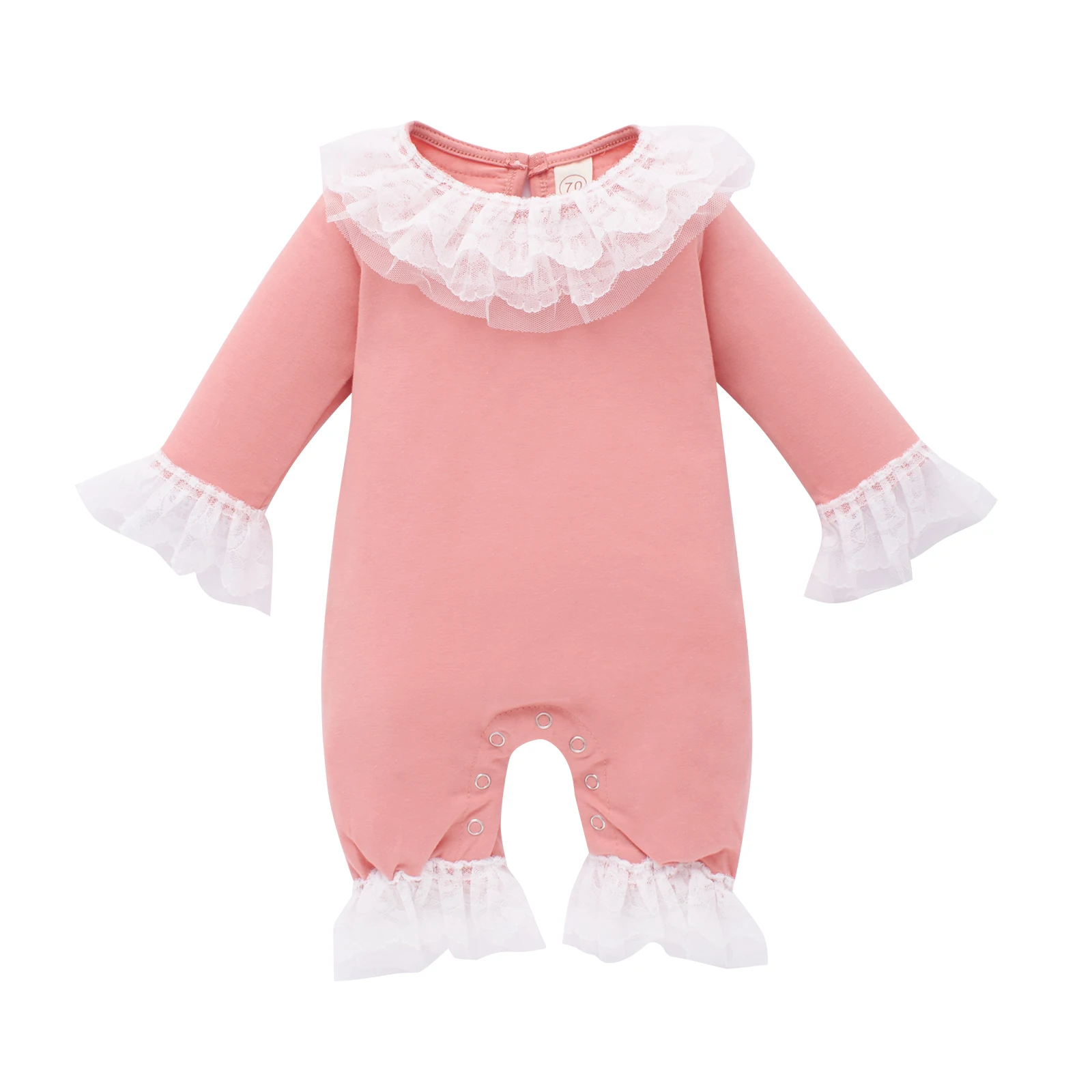 Baby Girl Fashion Lace Patchwork Romper 0-12M Newborn Infant Spring Fall Casual Cotton Long Sleeve Crew Neck Jumpsuit 2021 New
Baby Girl Fashion Lace Patchwork Romper 0-12M Newborn Infant Spring Fall Casual Cotton Long Sleeve Crew Neck Jumpsuit 2021 New