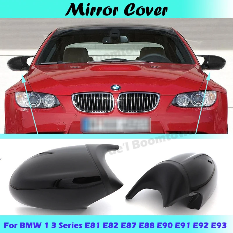 Крышка бокового крыла автомобиля для BMW 1 3 серии E81 E82 E87 E88 E90 E91 E92 E93 черная крышка