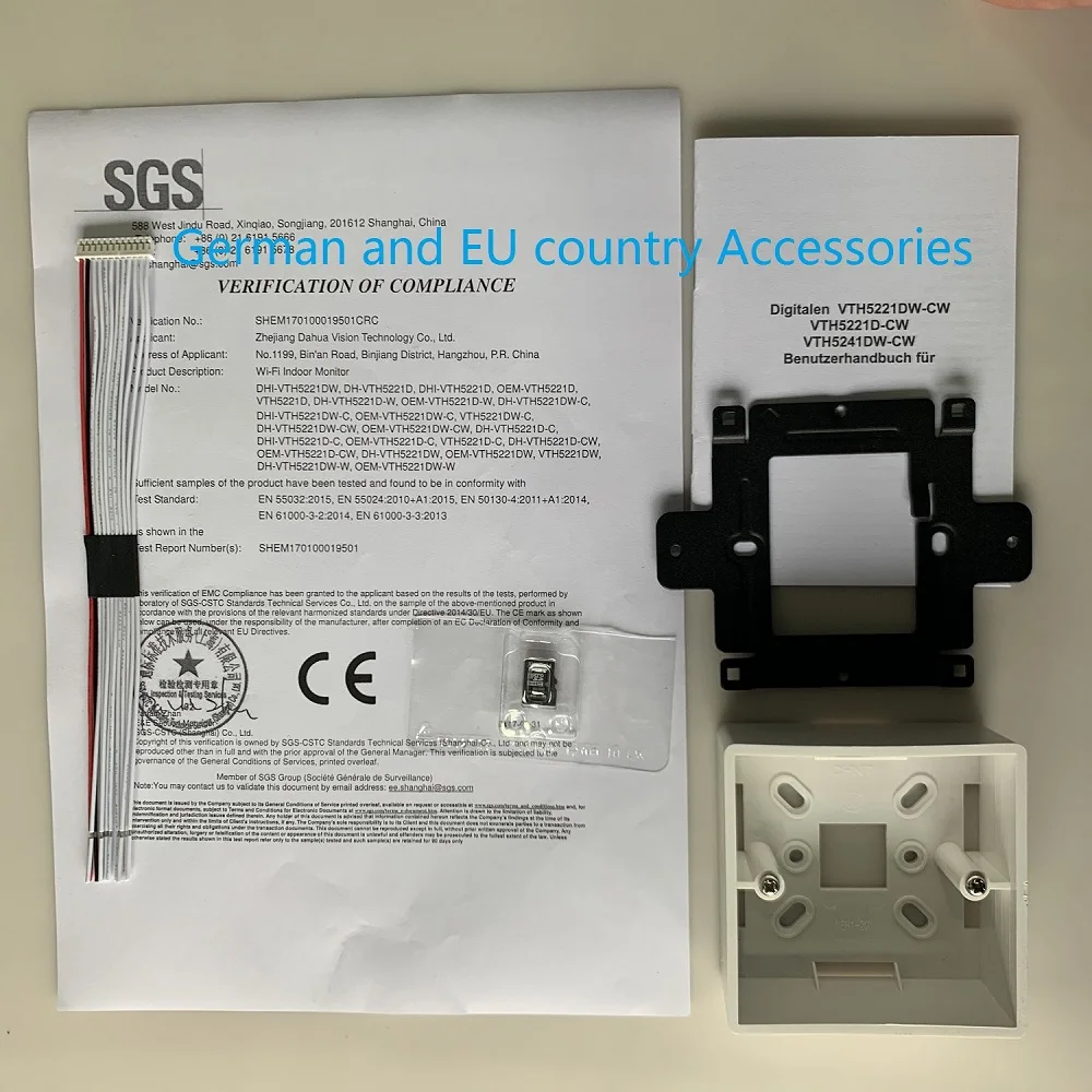 DH Multi-Language VTH5221DW 7inch Indoor Monitor,Build-in camera,IP doorbell, Video Intercom,wired doorbell
DH Multi-Language VTH5221DW 7inch Indoor Monitor,Build-in camera,IP doorbell, Video Intercom,wired doorbell