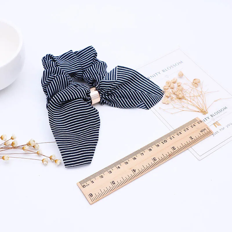 Korean Style Hair Bands Scrunchies Elastic Girls Hair Accessories Stripe Pattern Women Ponytail Holder Bowknot Hair Rope
Korean Style Hair Bands Scrunchies Elastic Girls Hair Accessories Stripe Pattern Women Ponytail Holder Bowknot Hair Rope