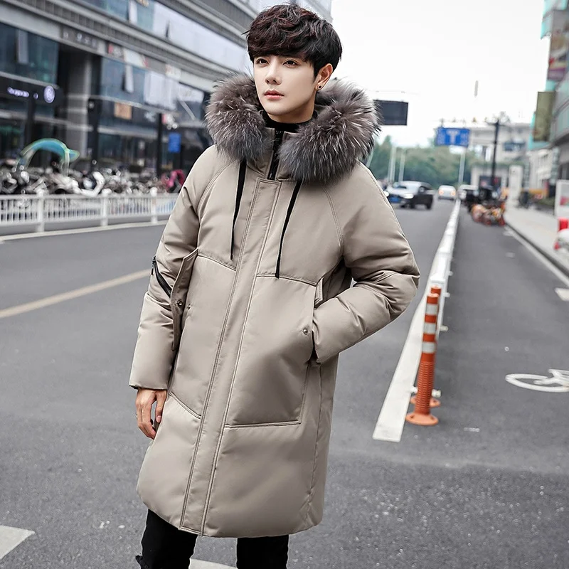 Man Coats Winter 2019 Parka Couple Down Jacket Big Fur Collar Korean Plus Size 3Xl Coat Women Jackets Casaco Masculino KK3159
Man Coats Winter 2019 Parka Couple Down Jacket Big Fur Collar Korean Plus Size 3Xl Coat Women Jackets Casaco Masculino KK3159