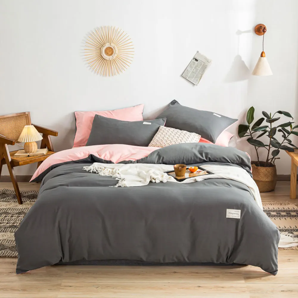 Papa&Mima Solid Duvet Cover Set Single Queen King Size Bedding Set Flat Sheet Pillowcases Linens
Papa&Mima Solid Duvet Cover Set Single Queen King Size Bedding Set Flat Sheet Pillowcases Linens