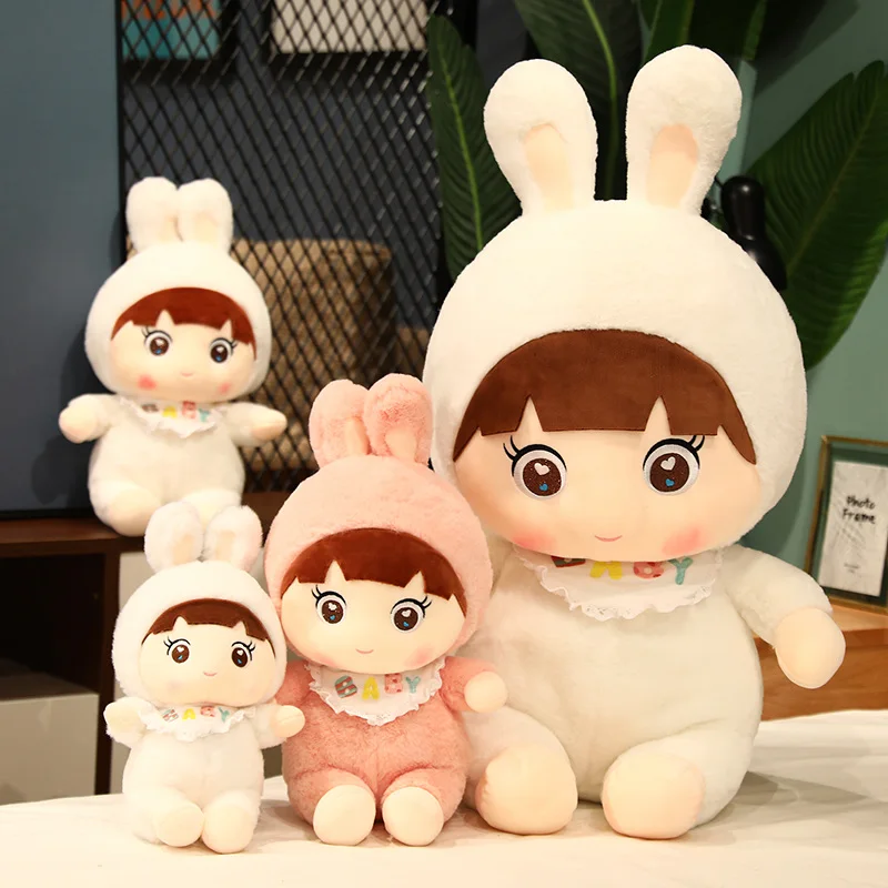 Kawaii New Bunny Plush Toy Plush Pillow Baby Toys Rabbit Stuffed Plush Animal Girl Christmas Gifts Toys for Children Home Decor
Kawaii New Bunny Plush Toy Plush Pillow Baby Toys Rabbit Stuffed Plush Animal Girl Christmas Gifts Toys for Children Home Decor
