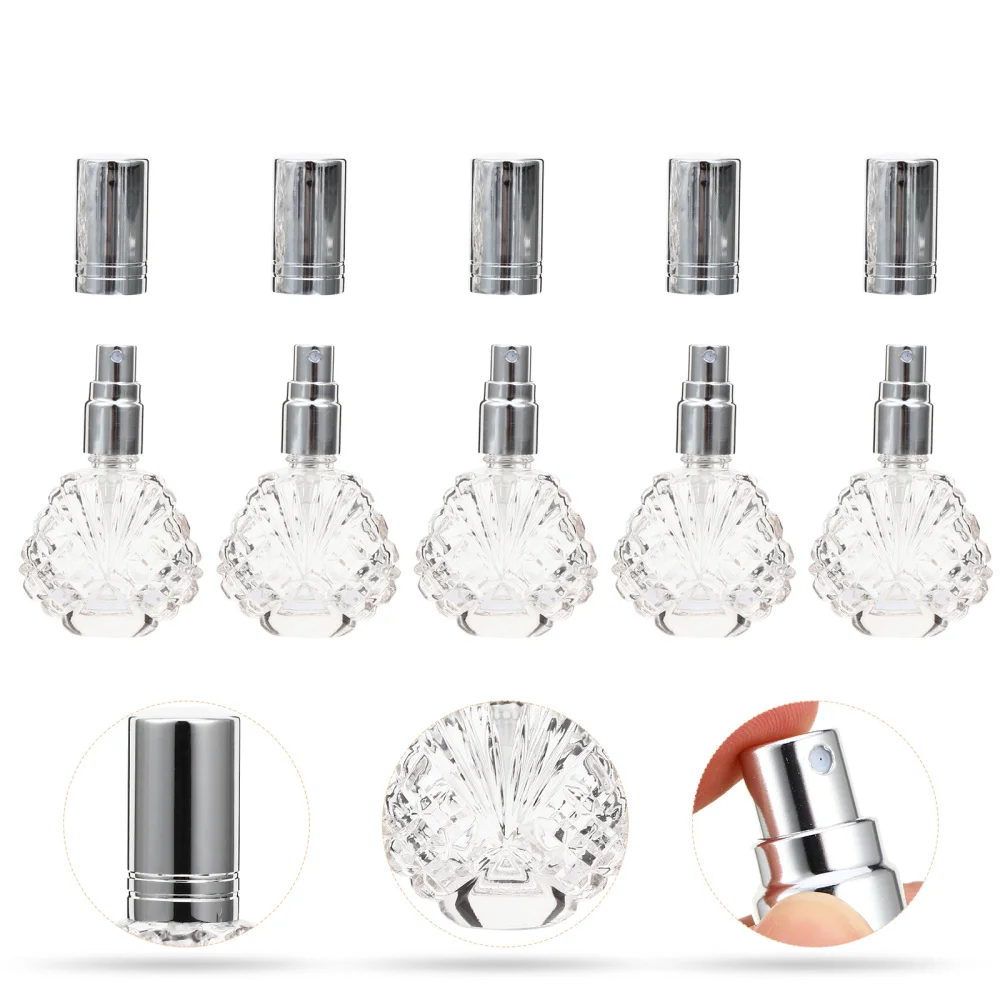 5Pcs Glass Spray Bottles Empty Refillable Bottles for Essential Oils Perfume
5Pcs Glass Spray Bottles Empty Refillable Bottles for Essential Oils Perfume