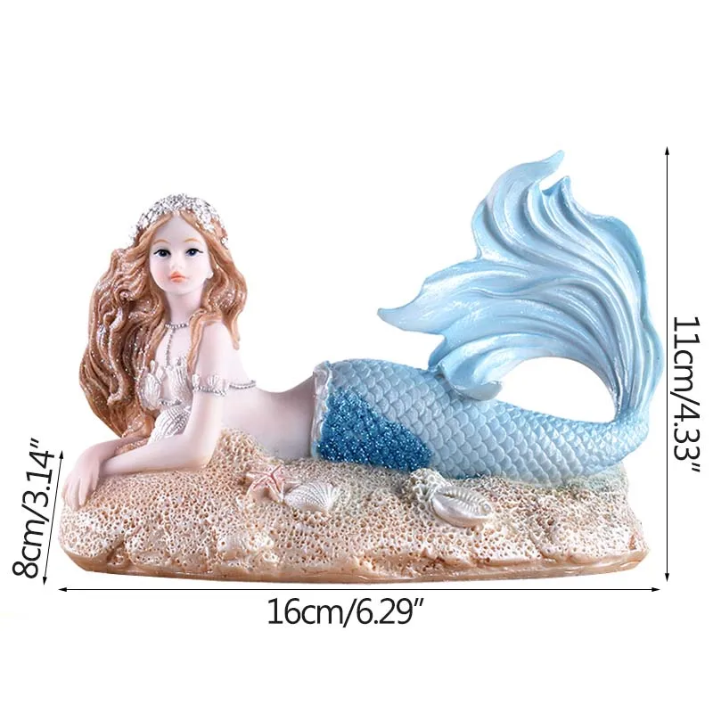 Home Decoration Simulation Mermaid Miniature Model Resin Ornaments Desktop Decoration Figurines Kids Toys Birthday Gifts Decors
Home Decoration Simulation Mermaid Miniature Model Resin Ornaments Desktop Decoration Figurines Kids Toys Birthday Gifts Decors