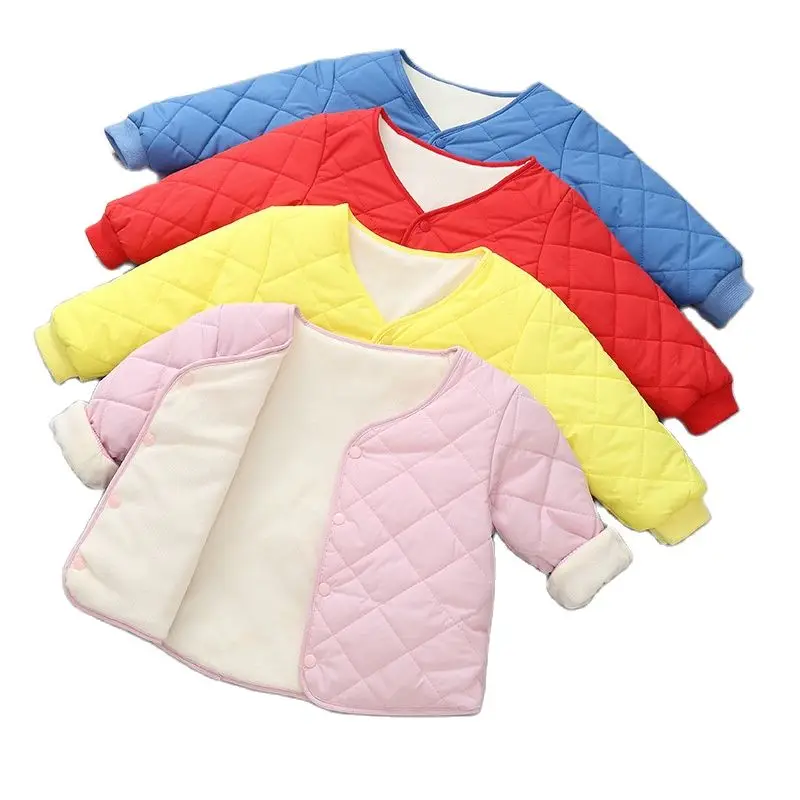 2021 Korean Autumn Baby Toddler Infant Boys Girls Cotton Jacket Liner V-collar Coat Winter Warm Unisex Outerwear Kids Sweet Tops
2021 Korean Autumn Baby Toddler Infant Boys Girls Cotton Jacket Liner V-collar Coat Winter Warm Unisex Outerwear Kids Sweet Tops