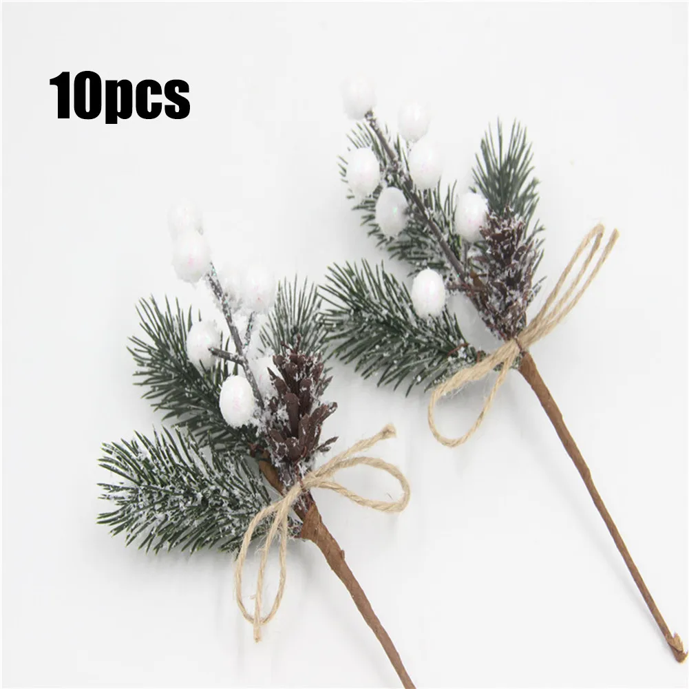 10PCS Christmas Artificial Pine Snowy Flower With Berries Picks For Crafts Xmas Berry Red Fruit Branch DIY Pine Needles Ornament
10PCS Christmas Artificial Pine Snowy Flower With Berries Picks For Crafts Xmas Berry Red Fruit Branch DIY Pine Needles Ornament