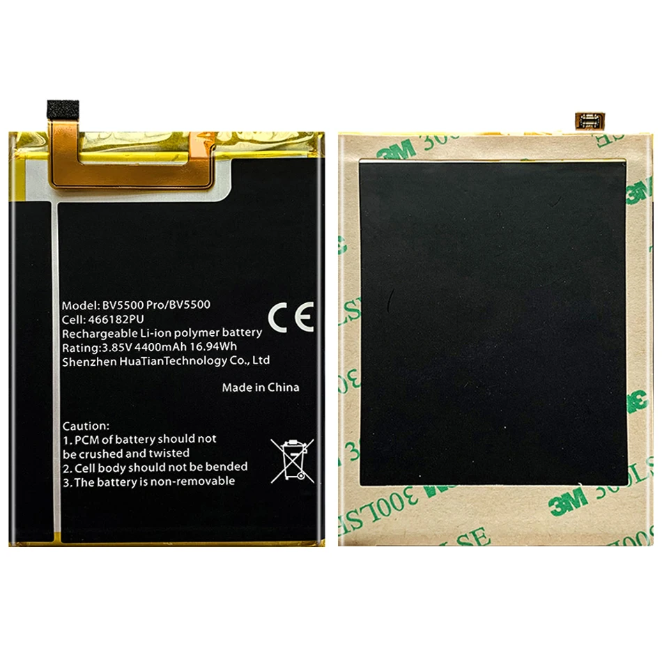 BV5500 4400mAh Phone Li-ion Battery For Blackview BV5500 Plus BV5500 Pro BV5500Plus BV5500Pro
BV5500 4400mAh Phone Li-ion Battery For Blackview BV5500 Plus BV5500 Pro BV5500Plus BV5500Pro