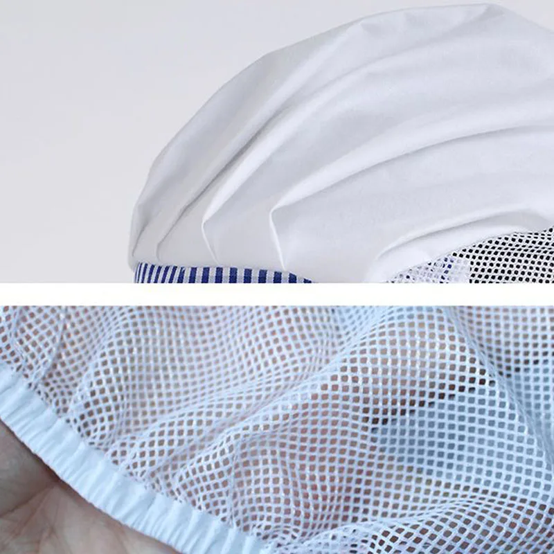 Unisex Elastic Visors Caps Dustproof Workshop Hat Cafe Bar Kitchen Restaurant Hotel Bakery Waiter Chef Work Wear Breathable Hats 
Unisex Elastic Visors Caps Dustproof Workshop Hat Cafe Bar Kitchen Restaurant Hotel Bakery Waiter Chef Work Wear Breathable Hats