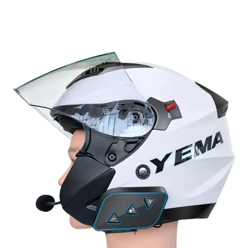 

Наушники мотоциклетный шлем для наушников Динамик Поддержка зарядка Bluetooth 5,0 мото Шлемы-гарнитуры Беспроводной гарнитура Хэндс фри, стерео