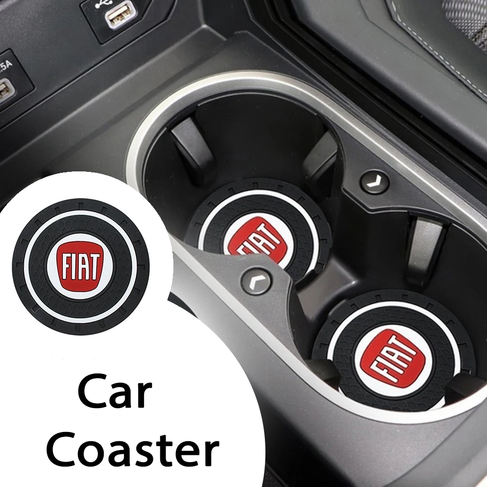 2PCS Car Coaster Water Cup Holder Mat Slot Non-Slip Pad Auto Accessories for Fiat Panda Bravo Punto Linea Croma 500 595
2PCS Car Coaster Water Cup Holder Mat Slot Non-Slip Pad Auto Accessories for Fiat Panda Bravo Punto Linea Croma 500 595