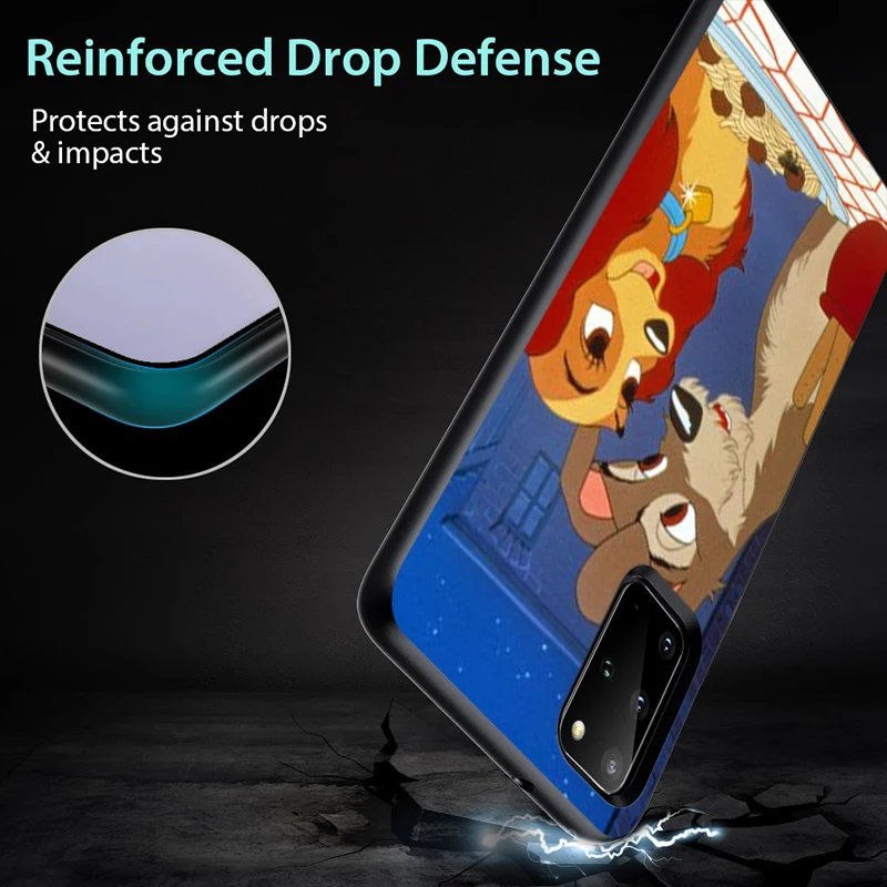Disney Lady And The Tramp Cute Dog for Samsung Galaxy S21 S20 FE Ultra Lite S10 5G S10E S9 S8 Plus Black Soft Phone Case
Disney Lady And The Tramp Cute Dog for Samsung Galaxy S21 S20 FE Ultra Lite S10 5G S10E S9 S8 Plus Black Soft Phone Case