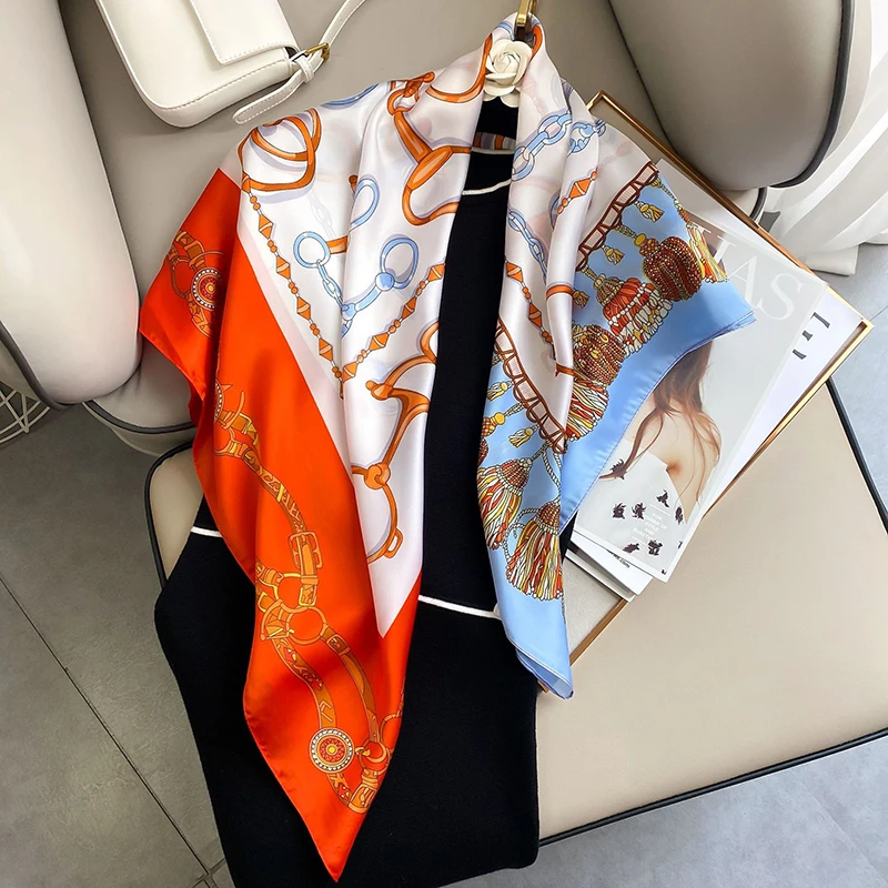2021 new spring women scarf quality shawl silk fashion scarf headscarf beach sunscreen bag headscarf scarf 90cm*90cm
2021 new spring women scarf quality shawl silk fashion scarf headscarf beach sunscreen bag headscarf scarf 90cm*90cm