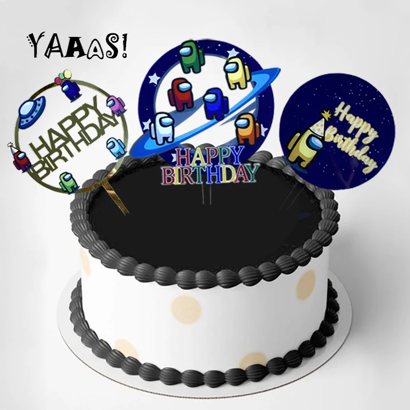 1Pcs Acrylic or Paper Cake Topper Gold Flash Happy Birthday Party Decoration for Home Party Supplies Cupcake Topper 
1Pcs Acrylic or Paper Cake Topper Gold Flash Happy Birthday Party Decoration for Home Party Supplies Cupcake Topper