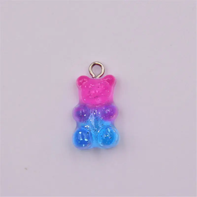 Gradient Mini Jelly Bear Candy Charms Keychain Bracelets Jewelry Modeling Clay DIY Accessories For Kids Girls Gift
Gradient Mini Jelly Bear Candy Charms Keychain Bracelets Jewelry Modeling Clay DIY Accessories For Kids Girls Gift