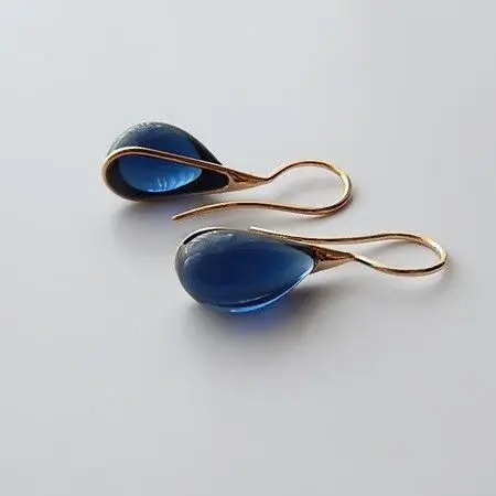 Trendy Women Earrings 4 Colors Delicate Gold Color Inlay Natural Stone Hook Dangle Earrings for Women Wedding Engagement Jewelry
Trendy Women Earrings 4 Colors Delicate Gold Color Inlay Natural Stone Hook Dangle Earrings for Women Wedding Engagement Jewelry