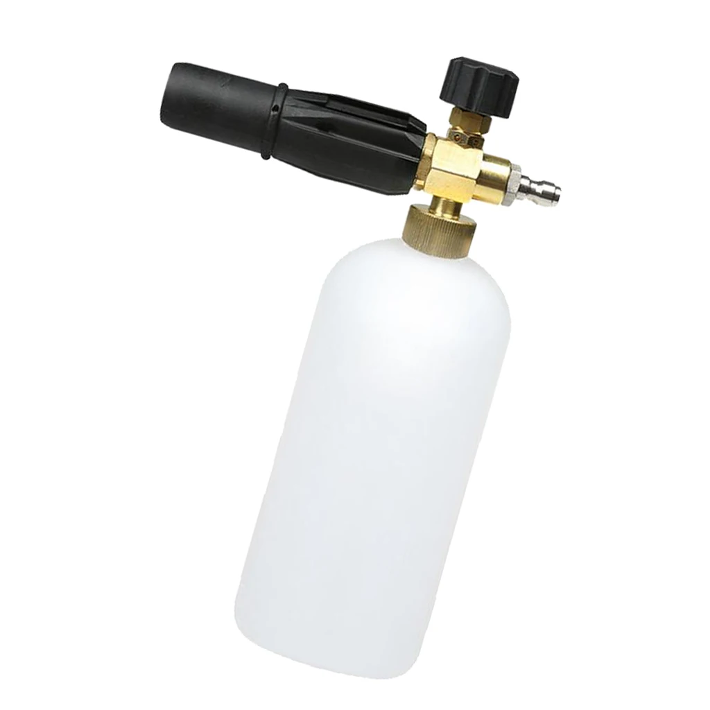 High Pressure Snow Foam Washer Jet Car Wash Pressure Lance Soap Spray Bottle - 29 x 8cm/11.41 x 3.15inch
High Pressure Snow Foam Washer Jet Car Wash Pressure Lance Soap Spray Bottle - 29 x 8cm/11.41 x 3.15inch