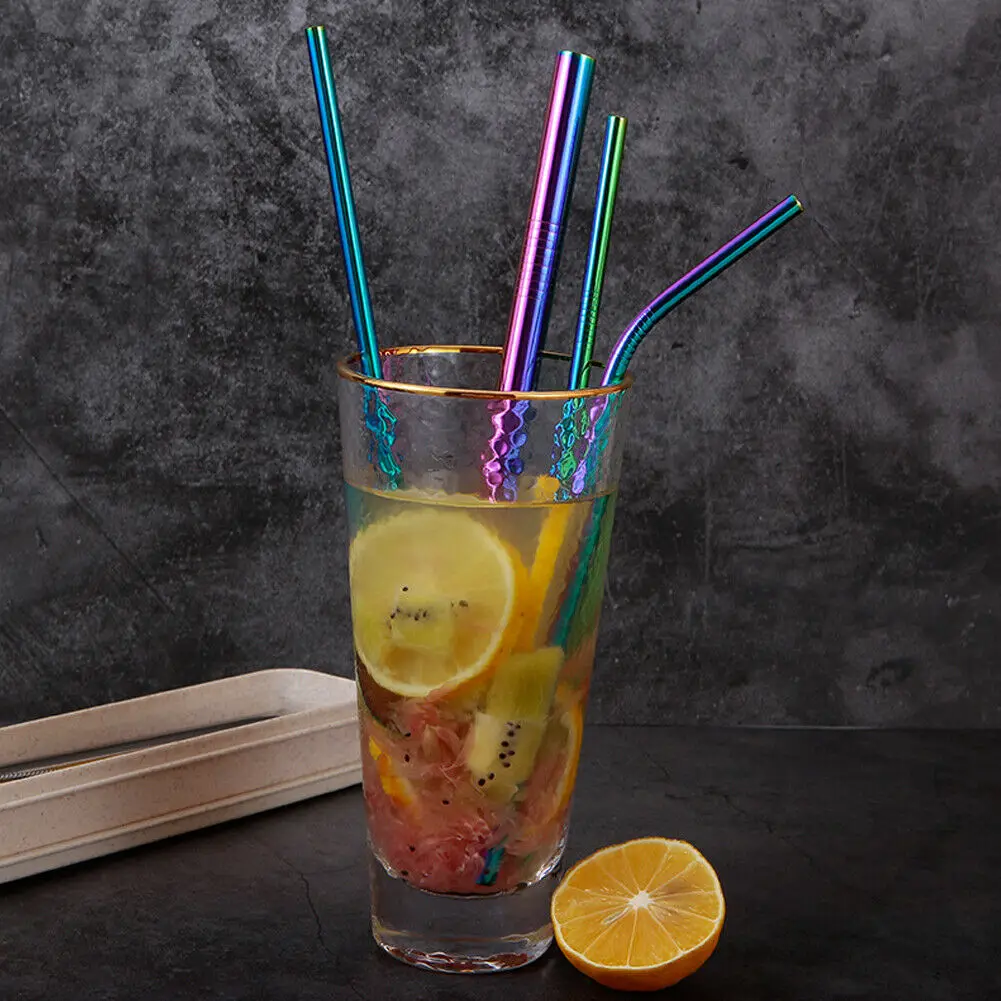 7pcs/Set Stainless Steel Sturdy Bent Straight Drinks Straw with Cleaning Brush Bar Party Accessory Drinking Tool
7pcs/Set Stainless Steel Sturdy Bent Straight Drinks Straw with Cleaning Brush Bar Party Accessory Drinking Tool