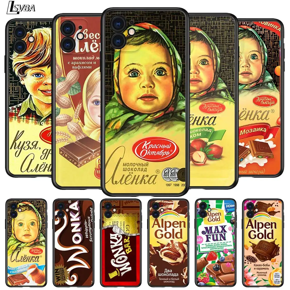 Alenka bar wonka chocolate for Apple iPhone 12 Pro Max Mini 11 Pro XS Max X XR 6S 6 7 8 Plus 5 5S SE2020 Black Phone Case
Alenka bar wonka chocolate for Apple iPhone 12 Pro Max Mini 11 Pro XS Max X XR 6S 6 7 8 Plus 5 5S SE2020 Black Phone Case
