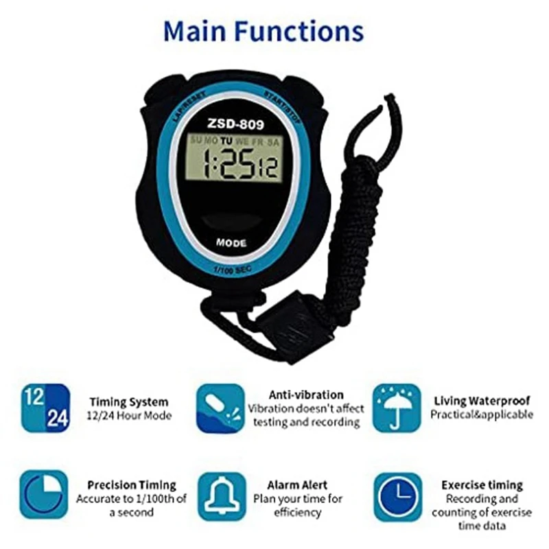 Хит, комплект одежды из 3 предметов Водонепроницаемый мульти-Функция Электронный спортивный секундомер, таймер Водонепроницаемость большо... 
Хит, комплект одежды из 3 предметов Водонепроницаемый мульти-Функция Электронный спортивный секундомер, таймер Водонепроницаемость большо...