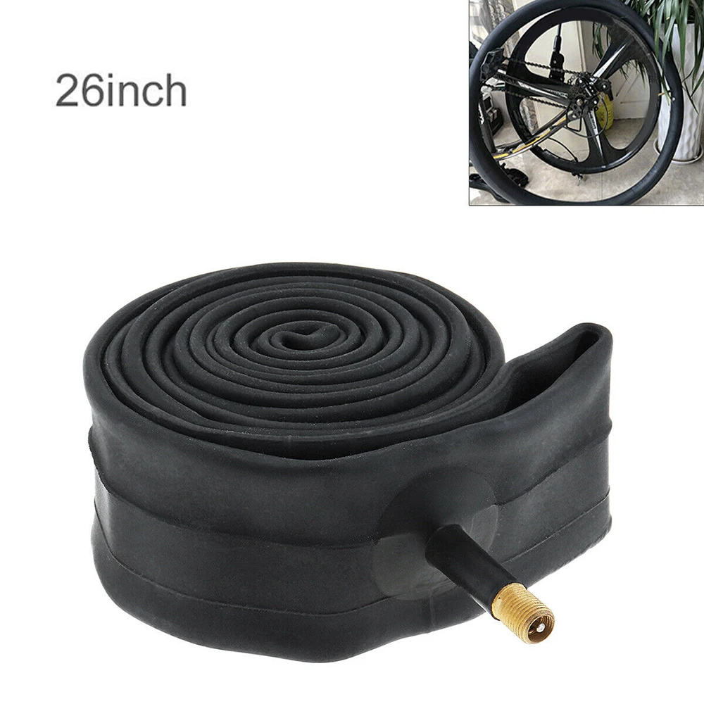 Bicycle Butyl Rubber Inner Tube 26x1.95/2.125 US Nozzle For MTB Mountain Bike Wear Resistant Tire Parts
Bicycle Butyl Rubber Inner Tube 26x1.95/2.125 US Nozzle For MTB Mountain Bike Wear Resistant Tire Parts