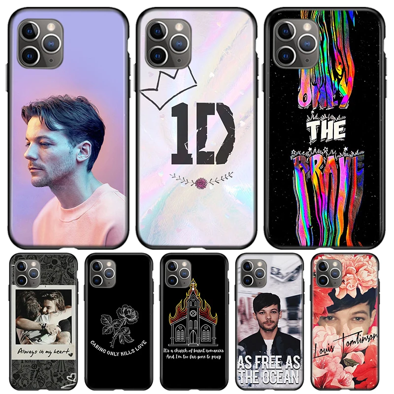 Louis 1D Tomlinson For Apple iPhone 12 11 Pro Max mini XS Max XR X 8 7 6 6S Plus 5S SE 2020 Soft Black Phone Case
Louis 1D Tomlinson For Apple iPhone 12 11 Pro Max mini XS Max XR X 8 7 6 6S Plus 5S SE 2020 Soft Black Phone Case