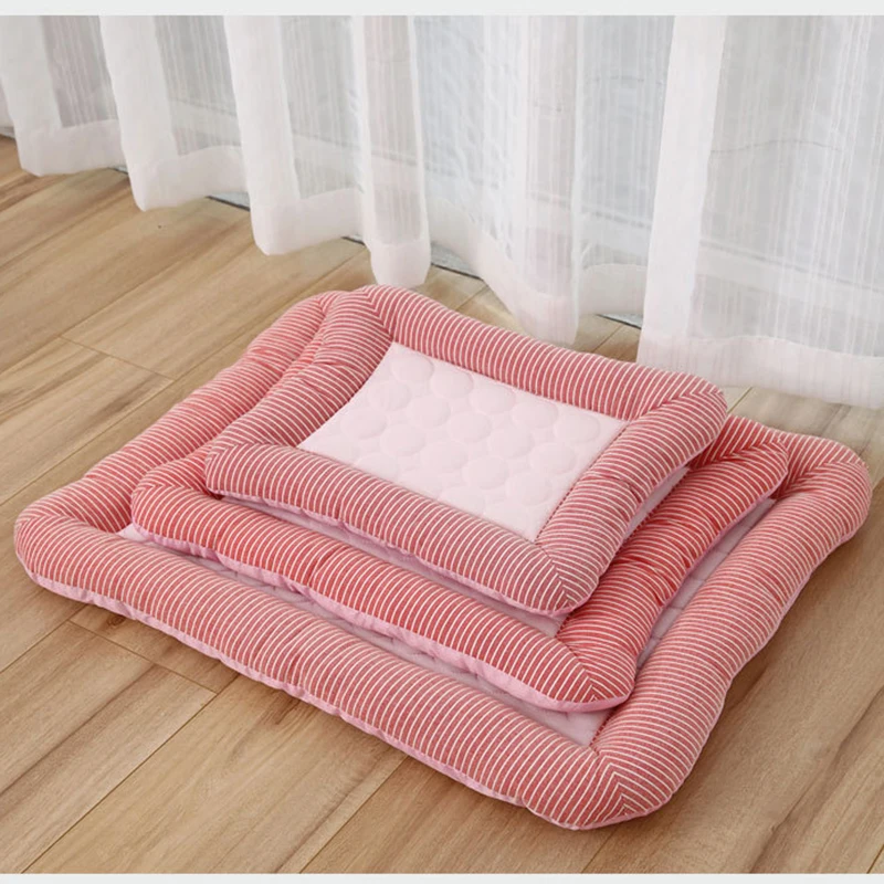 Summer Cool Feeling Dog bed Fashion Dog mat Breathable Household Pet Sofa For Medium And Large Dogs Products Puppies Cat Mat
Summer Cool Feeling Dog bed Fashion Dog mat Breathable Household Pet Sofa For Medium And Large Dogs Products Puppies Cat Mat