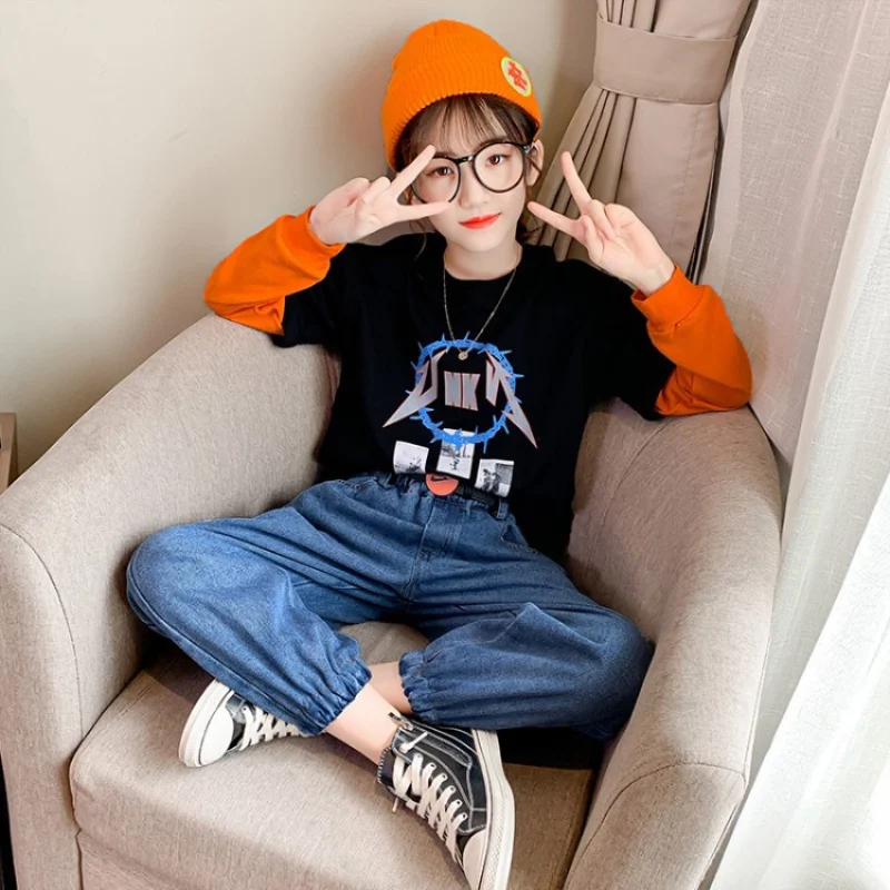 Girls Suits Sweatshirts + Pants Kids Cotton 2021 Charming Spring Autumn Teenagers For 4-12 Years Children Clothing Set Outfits
Girls Suits Sweatshirts + Pants Kids Cotton 2021 Charming Spring Autumn Teenagers For 4-12 Years Children Clothing Set Outfits