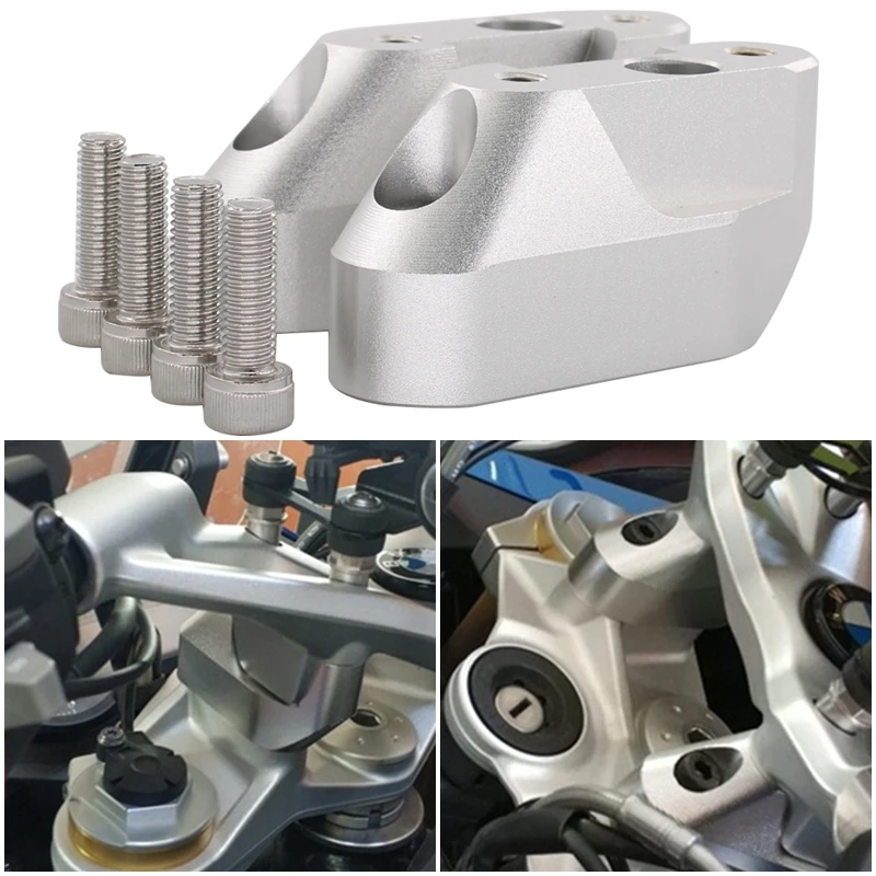 R1200RS R1250RS Handlebar Riser fits For BMW R 1200 RS R 1250RS 2015-2020 Handlebar Riser Up 28mm Movers Back 25mm Bracket Kit
R1200RS R1250RS Handlebar Riser fits For BMW R 1200 RS R 1250RS 2015-2020 Handlebar Riser Up 28mm Movers Back 25mm Bracket Kit